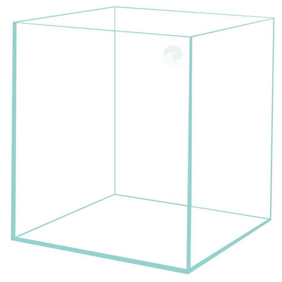 AquaMaxx Cube Low-Iron Rimless Aquarium - 24.1 gallons